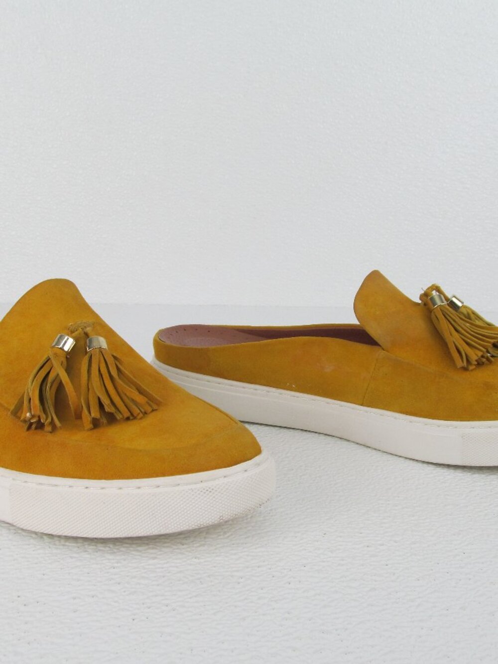 Gentle Souls Rory Mules Marigold Suede Womens 8.5